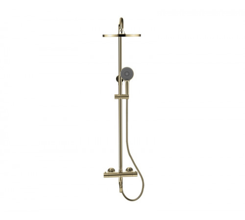 Душевая система с термостатом Bronze de Luxe SCANDI 11060BR, бронза