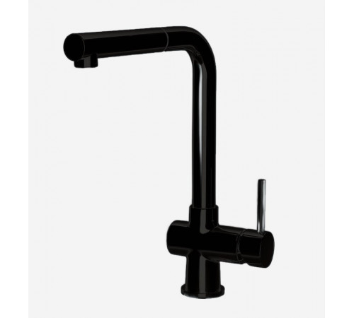 Смеситель для кухни Webert Lisbona LS940302560, черный