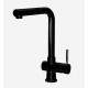 Смеситель для кухни Webert Lisbona LS940302560, черный