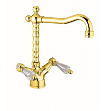 Смеситель для кухни Fiore GIOIELLI (SWAROVSKI®) 08OO0625, золото