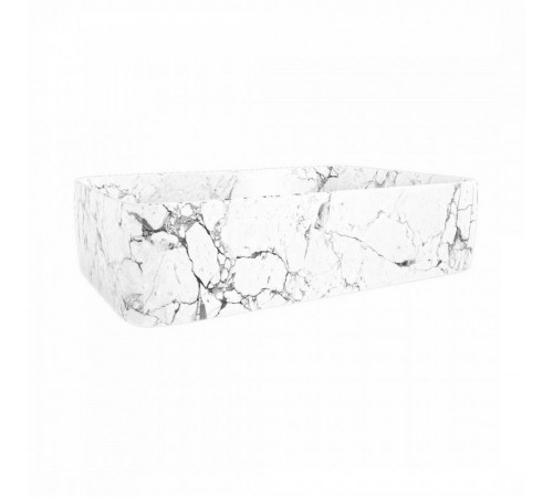 Раковина чаша Maretti UM13NS96-740MR, белый мрамор
