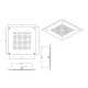 Верхний душ Graffio KINGS KI412NEO, черный