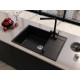 Кухонная мойка Grandex Aqua Topline 600214, черный