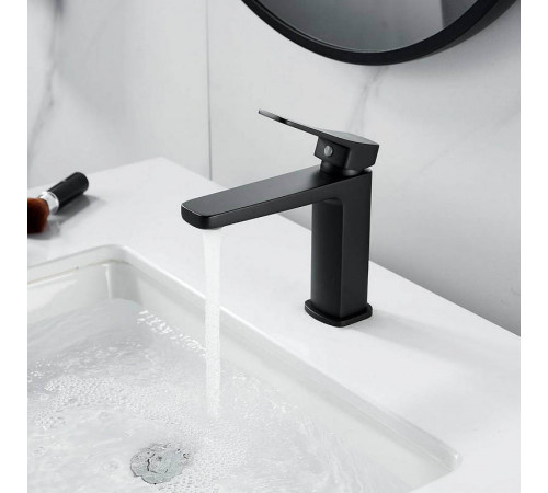 Смеситель для раковины Raffine F0199H, черный