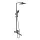 Душевая система Fmark FS8145-25Q, графит