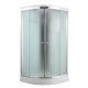 Душевая кабина Timo Comfort Fabric Glass T-8809F, 90x90x220