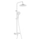 Душевая система Shevanik S4726C, белый