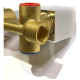 Душевая система встраиваемая FILARETE Fing FL1044BG, графит