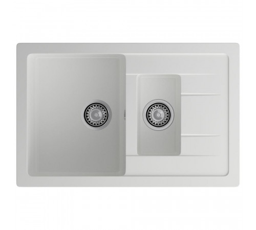 Кухонная мойка GranFest QUADRO 775KL, иней