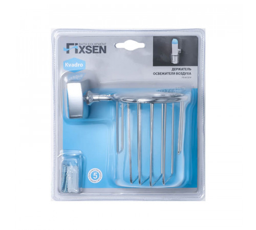 Держатель освежителя воздуха FIXSEN KVADRO FX-61314, хром