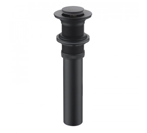 Донный клапан Bravat P6443BW-ENG, черный