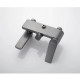 Душевая система Knotlor KN-62/GM, вороненая сталь