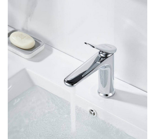 Смеситель для раковины Shevanik S4701, хром