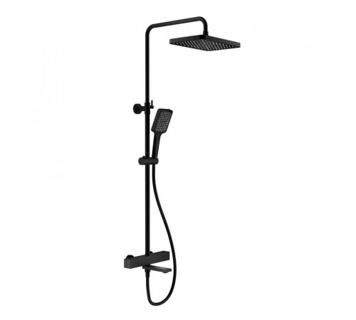 Душевая система с термостатом Splenka S224.26.06, черный