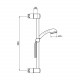 Душевой гарнитур Webert Shower Set AC0479015, хром