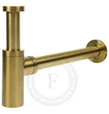 Сифон для раковины FILARETE FL70GL, золотой сатин