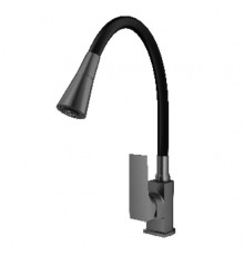 Смеситель для кухни с гибким изливом Prohanss P61.4406.09, графит
