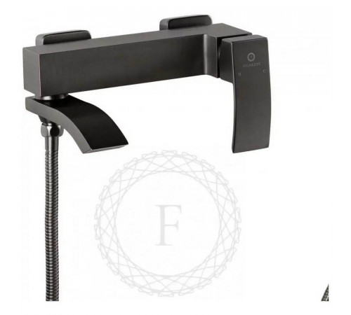 Смеситель для ванны FILARETE Waterfall FL2110BG, графит