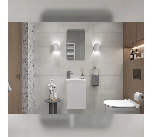 Зеркало Velvex BIO, 40 см