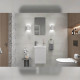 Зеркало Velvex BIO, 40 см