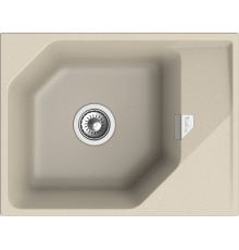 RIVELATO Мойка LOCUS 65  1-чаш 650*500 beige scuro арт.