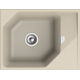 RIVELATO Мойка LOCUS 65  1-чаш 650*500 beige scuro арт.