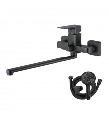 Смеситель для ванны WesnaArt NARCIS NAR06-320BL-25221, черный