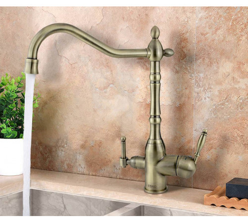Смеситель для кухни ESKO Florence FR 519 Br