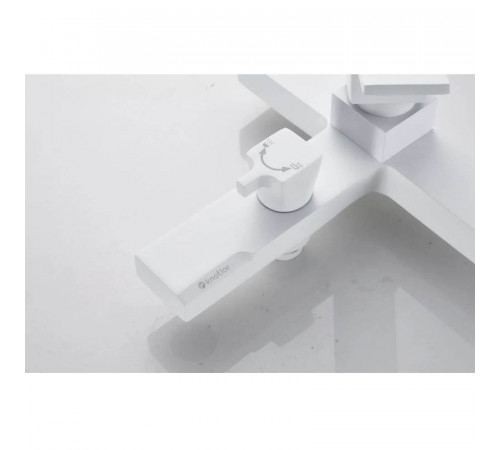 Смеситель для ванны Knotlor KN-22/WY, белый