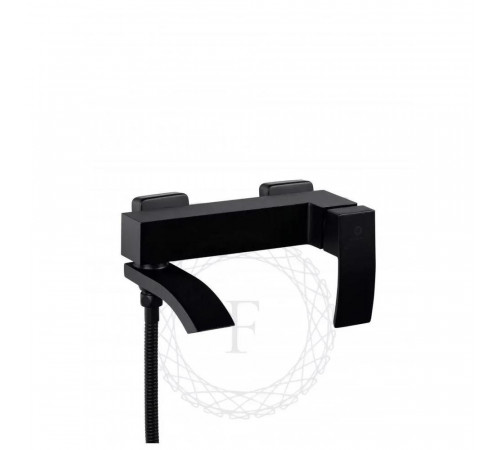 Смеситель для ванны FILARETE Waterfall FL2110BL, черный