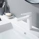 Смеситель для раковины Shevanik S4501C, белый