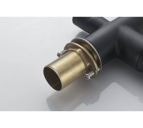 Смеситель для кухни с подключением фильтра Maretti Project Black PB31RZF12, черный