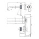 Смеситель для раковины SMARTFLOW SMF0102-R01BK, черный
