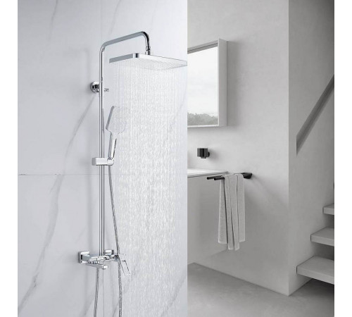 Душевая система Shevanik S6826, хром