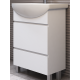 Тумба с раковиной напольная VIGO Wing tn.WIN.BAL.60.2Y белый, 60 см