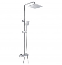 Душевая система с термостатом Rose R3736, хром