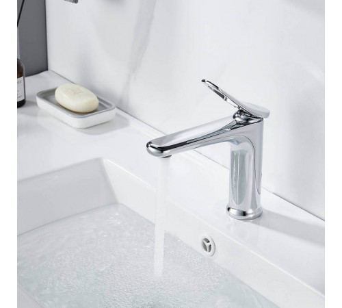 Смеситель для раковины Shevanik S4701, хром