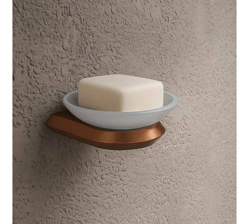 Мыльница Knotlor SD103RB, бронза