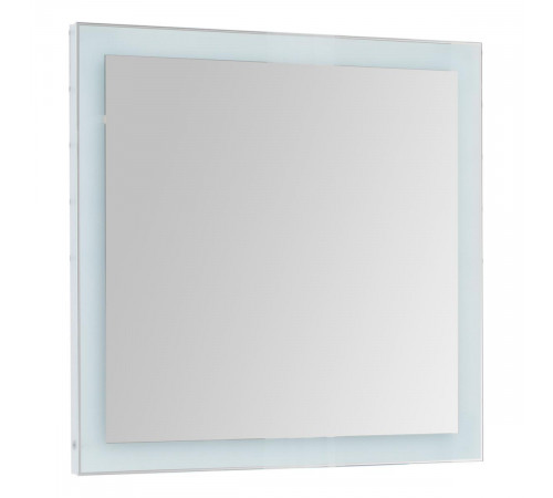 Зеркало Dreja Kvadro 80x85 см, белый