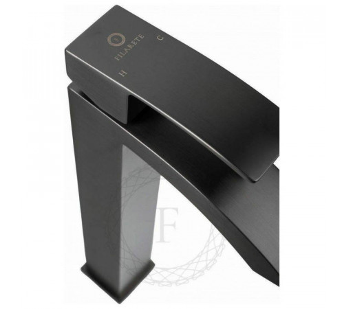 Смеситель для раковины высокий FILARETE Waterfall FL6010BG, графит