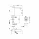 Смеситель для биде Webert Coral CO840102015, хром