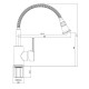 Смеситель для кухни с гибким изливом Voda Kitchen KF519B, черный