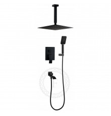 Душевая система встраиваемая FILARETE Waterfall FL1012BL, черный