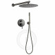 Душевая система встраиваемая FILARETE Roun FL1023BG, графит