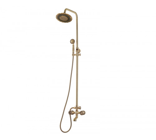 Душевая система Bronze de Luxe ROYAL 10121DF, бронза