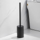 Ершик для унитаза напольный Maretti Umbria Black UMB56N24, черный