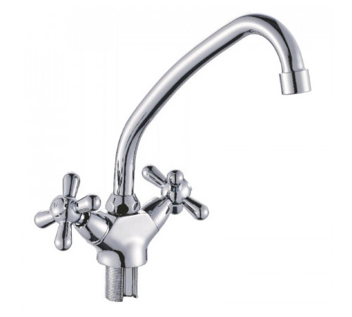 Смеситель для кухни Cron CN4725, хром