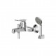 Смеситель для ванны Bravat Eco-D F693158C-B, хром