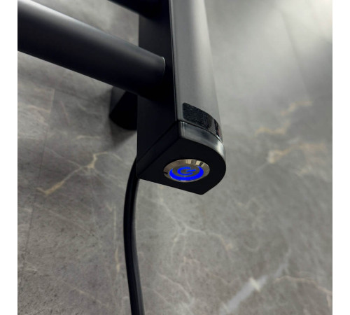 Полотенцесушитель электрический Fixsen UNIVERSAL 600х500 FX-7200B, черный