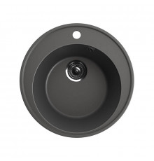 Кухонная мойка Ulgran Quartz Nora 485-09, мокрый асфальт